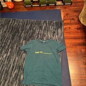 Hoka Deep Teal Crew Neck T-Shirt
